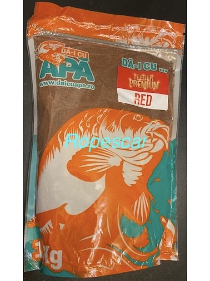 Groundbait Premium Feeder Red, "Dai cu Apa" - Gabriel Fisherman